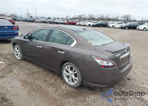 2012 Nissan Maxima 3.5 Sv из США, поврежденный, VIN 1N4AA5AP9CC845853